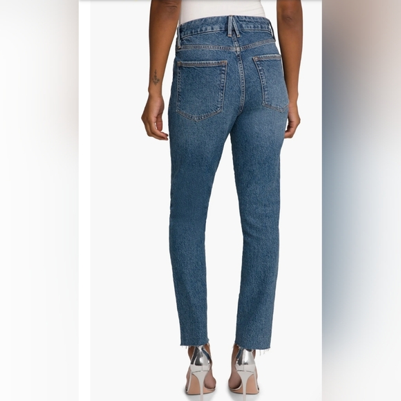 Good American Good Classic hi-rise skinnyish fit Jeans NWT $159 in size 4/27 - Picture 6 of 13